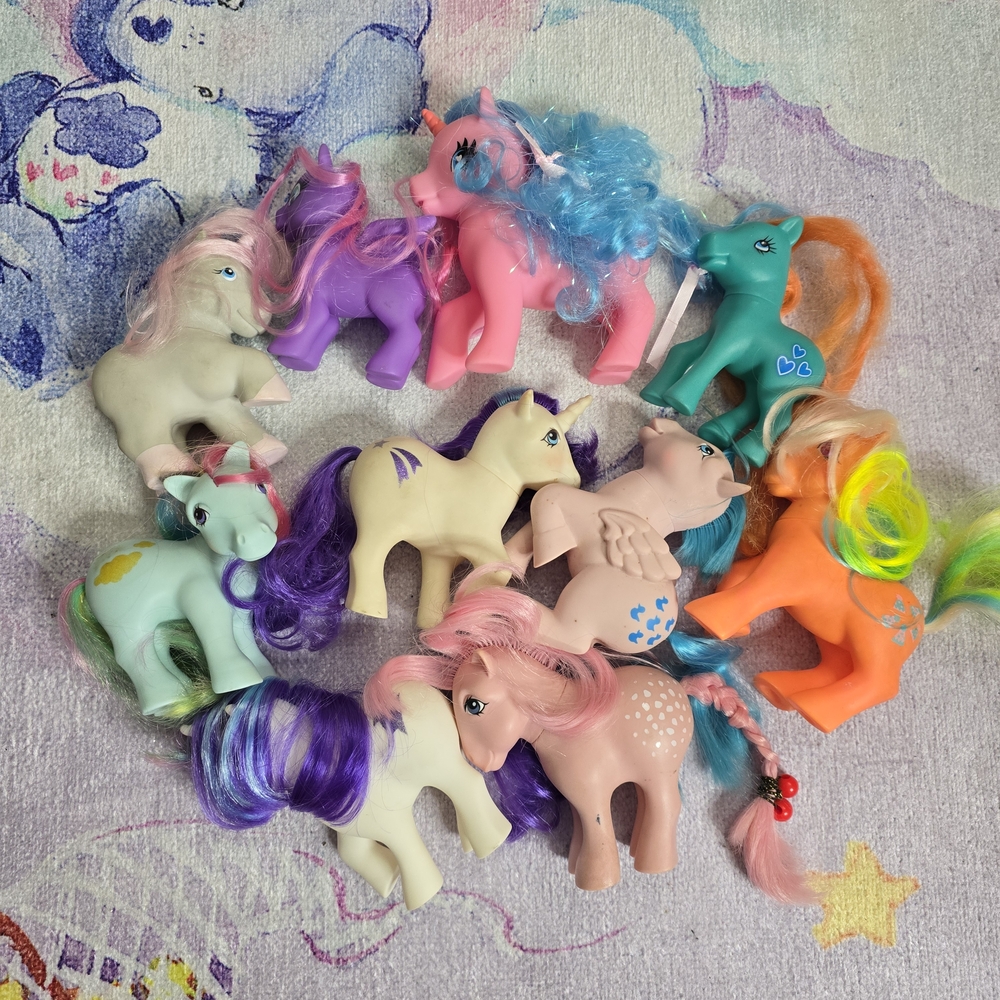 LOT #2 Vintage My Little Ponies And Fakies